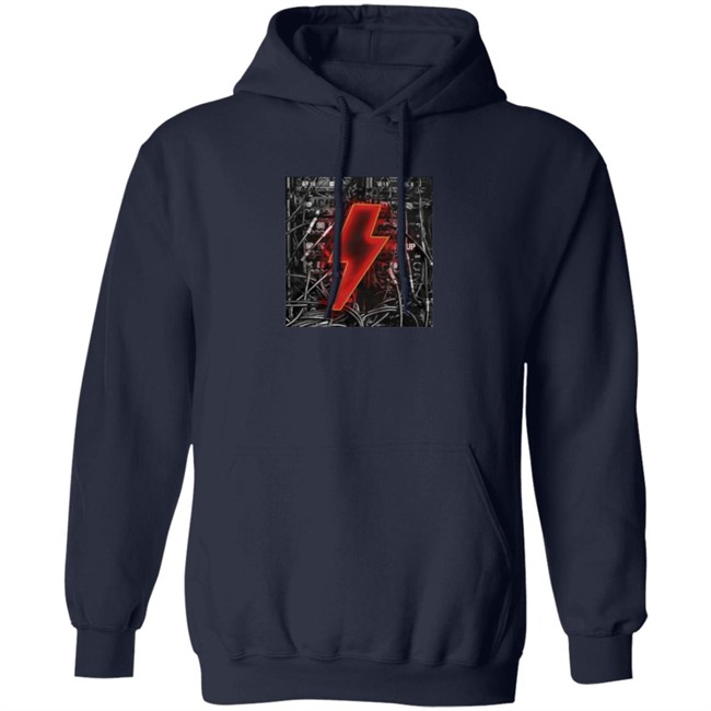 ACDC Merch Bolt N' Wires Black T Shirt ACDC Merch Bolt N' Wires Black T Shirt