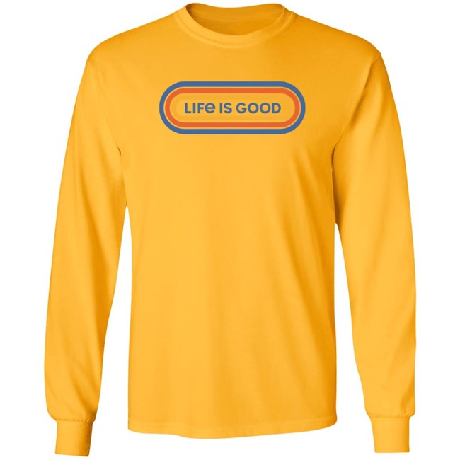 LIG Tri Oval Life Is Good Shirt ife Is Good T Shirts LIG Tri Oval Shirt LIG Tri Oval Life Is Good Shirt ife Is Good T Shirts LIG Tri Oval Shirt