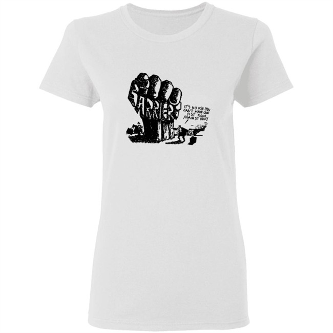 Barriers Worldwide Merch Barriers Fist T-Shirt Barriers Worldwide Merch Barriers Fist T-Shirt