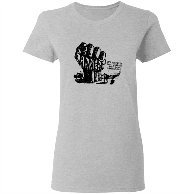 Barriers Worldwide Merch Barriers Fist T-Shirt Barriers Worldwide Merch Barriers Fist T-Shirt