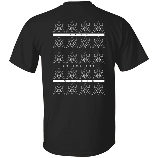 Alen Walker Merch 20 Million Edition Tee Shirt Alen Walker Merch 20 Million Edition Tee Shirt