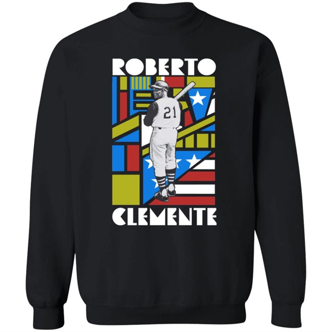 NHM - Roberto Clemente Heritage Roots Of Fight Merch Roberto Clemente Shir NHM - Roberto Clemente Heritage Roots Of Fight Merch Roberto Clemente Shir