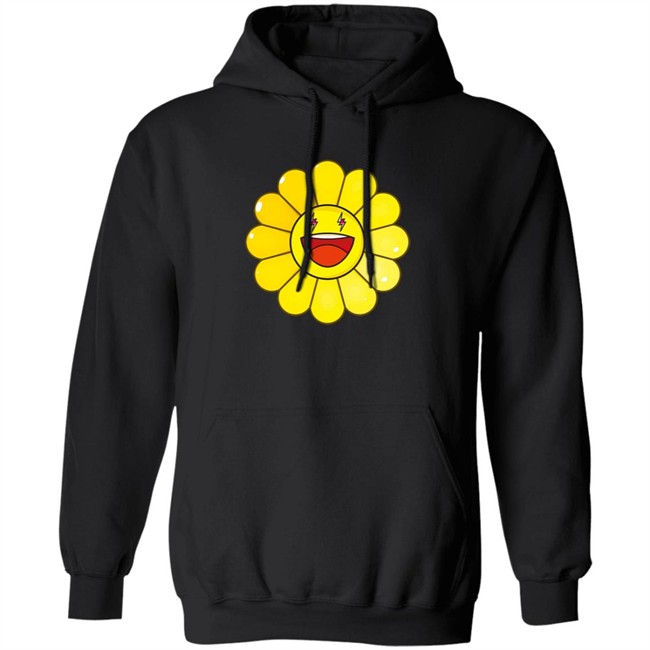 Amarillo Large Flower Jbalvinmerch Hoodie Jbalvinmerch Hooded Sweatshirt Amarillo Large Flower Hoodie Sweatshirt