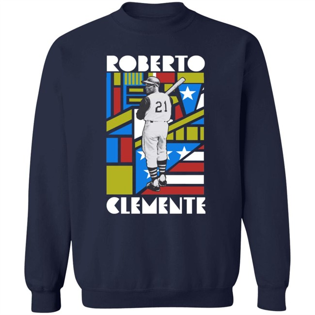 NHM - Roberto Clemente Heritage Roots Of Fight Merch Roberto Clemente Shir NHM - Roberto Clemente Heritage Roots Of Fight Merch Roberto Clemente Shir