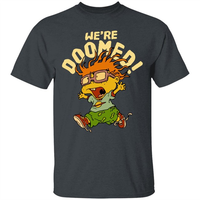 Chuckie Rugrats We're Doomed Cartoon Shirt Finstet Chuckie Rugrats We're Doomed Cartoon Shirt Finstet