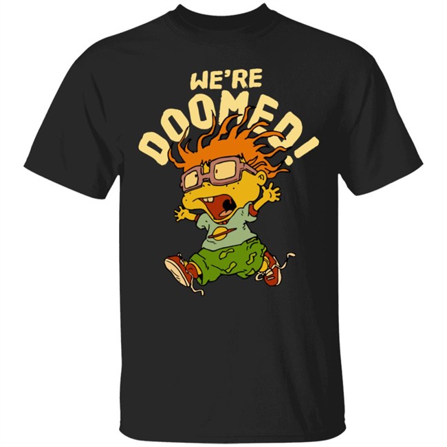 Chuckie Rugrats We're Doomed Cartoon Shirt Finstet Chuckie Rugrats We're Doomed Cartoon Shirt Finstet