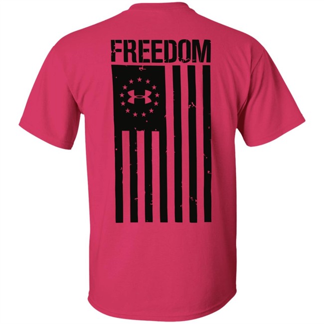 US NWT Under Armour Freedom Flag White Shirt NWT US NWT Under Armour Freedom Flag White Shirt NWT