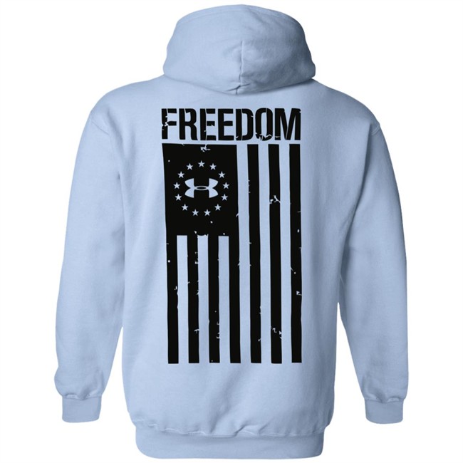 US NWT Under Armour Freedom Flag White Shirt NWT US NWT Under Armour Freedom Flag White Shirt NWT