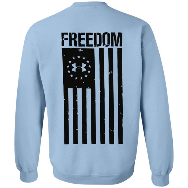 US NWT Under Armour Freedom Flag White Shirt NWT US NWT Under Armour Freedom Flag White Shirt NWT