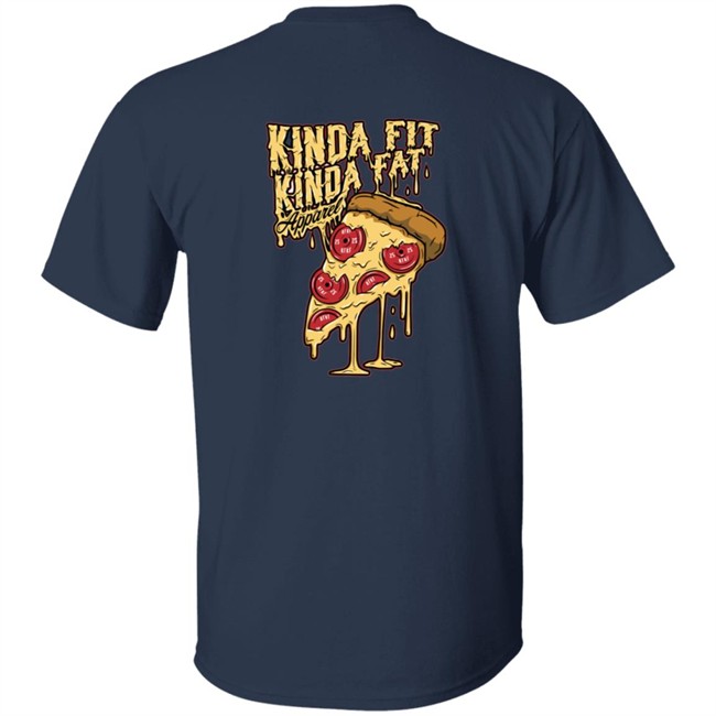 Kinda Fit Kinda Fat Merch PLATERONI PIZZA SHIRT Kinda Fit Kinda Fat Merch PLATERONI PIZZA SHIRT