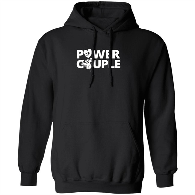 WWE Merch Johnny Gargano Candice LeRae Power Couple T Shirt WWE Merch Johnny Gargano Candice LeRae Power Couple T Shirt