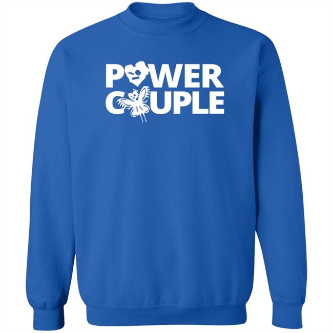 WWE Merch Johnny Gargano Candice LeRae Power Couple T Shirt WWE Merch Johnny Gargano Candice LeRae Power Couple T Shirt