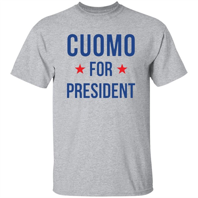 New York Governor Andrew Cuomo for president T-Shirt white shirts clothing plus size New York Governor Andrew Cuomo for president T-Shirt white shirts clothing plus size