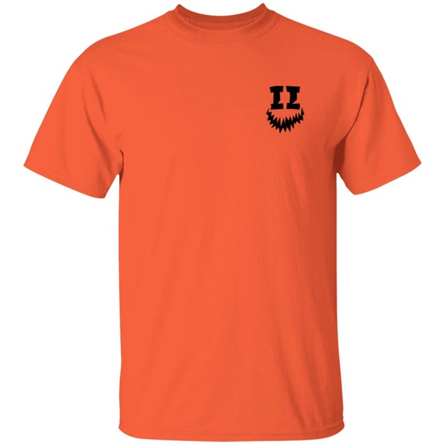 Smii7y 3blackdot Merch Smii7y Halloween Icon Orange Hoodie Smii7y 3blackdot Merch Smii7y Halloween Icon Orange Hoodie