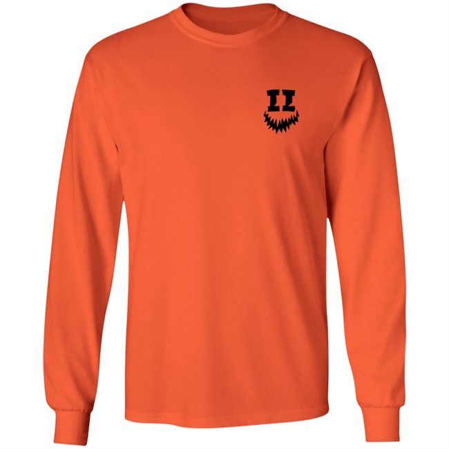 Smii7y 3blackdot Merch Smii7y Halloween Icon Orange Hoodie Smii7y 3blackdot Merch Smii7y Halloween Icon Orange Hoodie