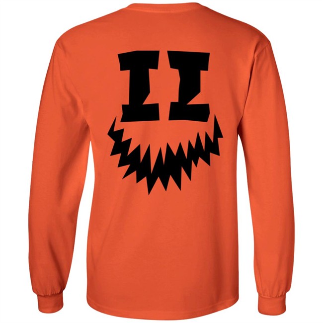 Smii7y 3blackdot Merch Smii7y Halloween Icon Orange Hoodie Smii7y 3blackdot Merch Smii7y Halloween Icon Orange Hoodie