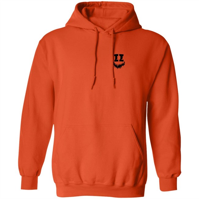 Smii7y 3blackdot Merch Smii7y Halloween Icon Orange Hoodie Smii7y 3blackdot Merch Smii7y Halloween Icon Orange Hoodie