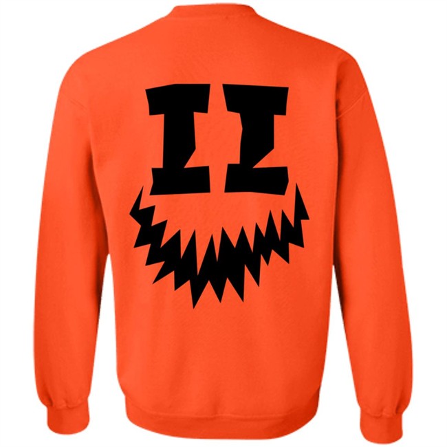 Smii7y 3blackdot Merch Smii7y Halloween Icon Orange Hoodie Smii7y 3blackdot Merch Smii7y Halloween Icon Orange Hoodie