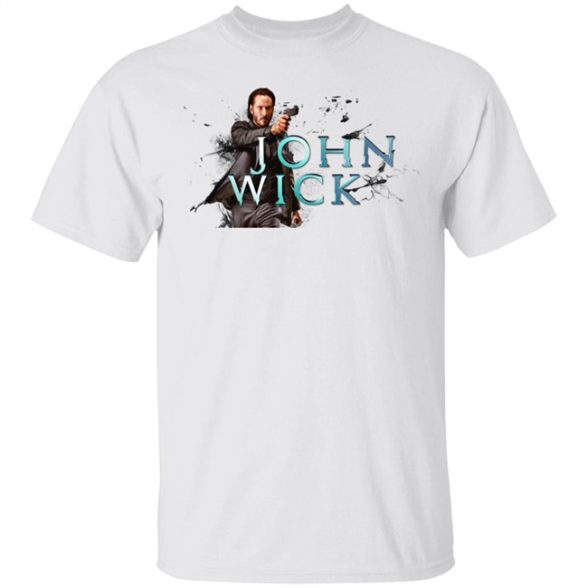 Men Joihn Wick Movie Release White Shirt