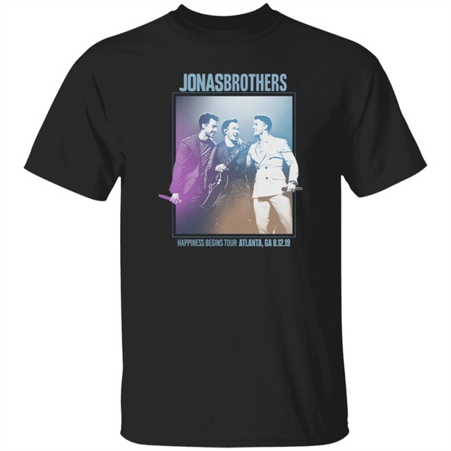 Jonas Brothers Merch Custom Happiness Begins Tour 3 Tee Jonas Brothers Merch Custom Happiness Begins Tour 3 Shirt Jonas Brothers Merch Custom Happiness Begins Tour 3 Hoodie