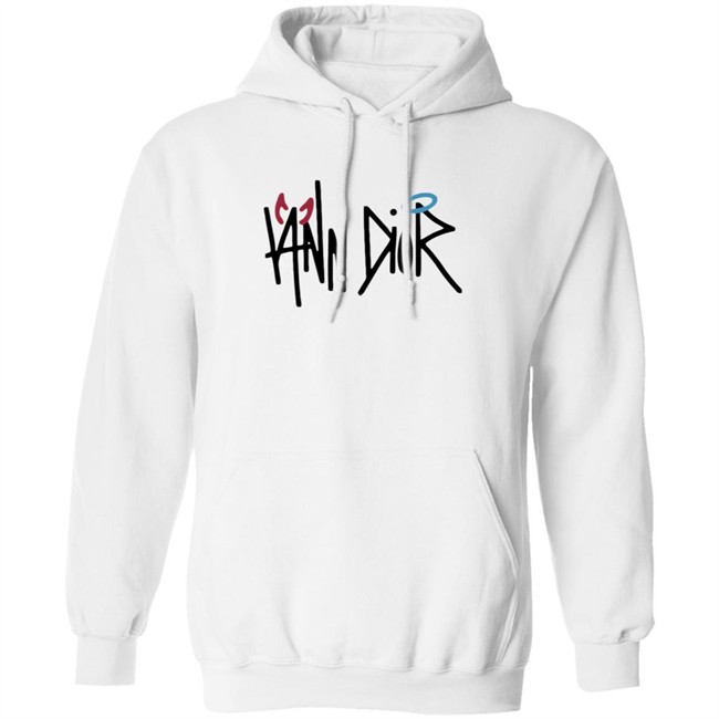 Iann Dior Logo Hoodie Iann Dior Hoodies Sweatshirt Iann Dior Logo Hooded Sweatshirt