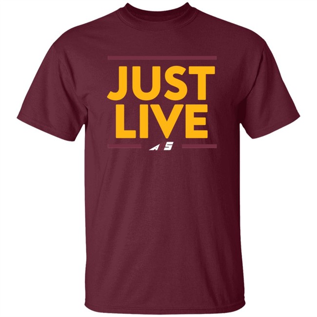 Attitude Is Free Alex Smith Just Live Store Center for the Intrepid Just Live T Shirt
