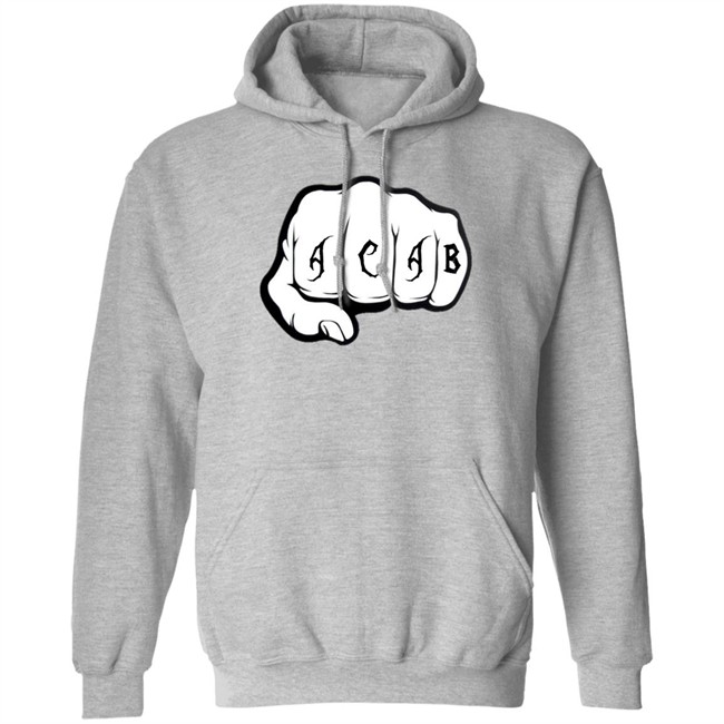 Acab Shirt Ultras ACAB Knock-Out WhiteT Shirts Acab Shirt Ultras ACAB Knock-Out WhiteT Shirts