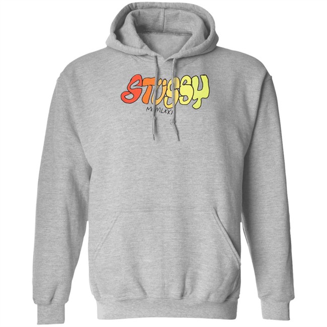 MCMLXXX Stussy White Hoodie Sweatshirt MCMLXXX Stussy White Hoodie Sweatshirt