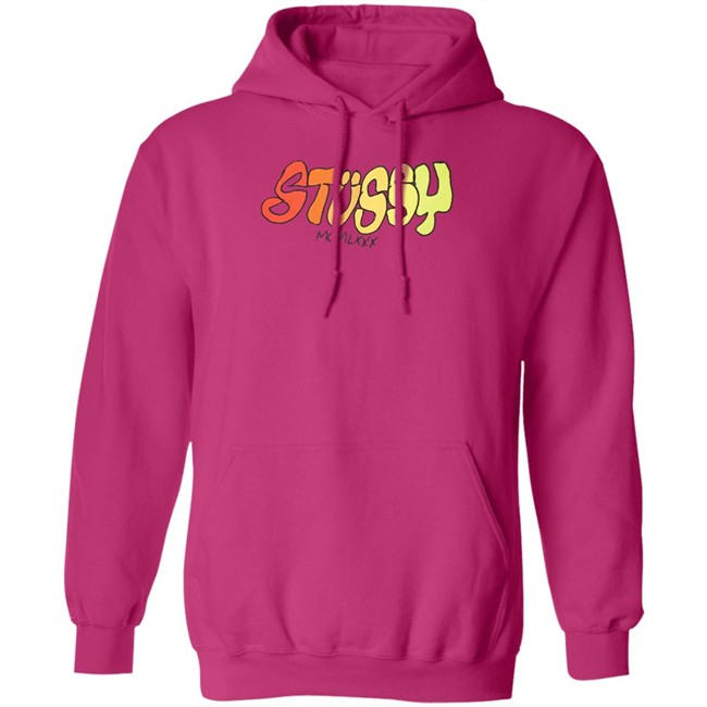 MCMLXXX Stussy White Hoodie Sweatshirt MCMLXXX Stussy White Hoodie Sweatshirt