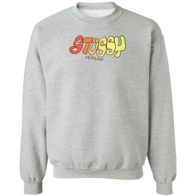 MCMLXXX Stussy White Hoodie Sweatshirt MCMLXXX Stussy White Hoodie Sweatshirt