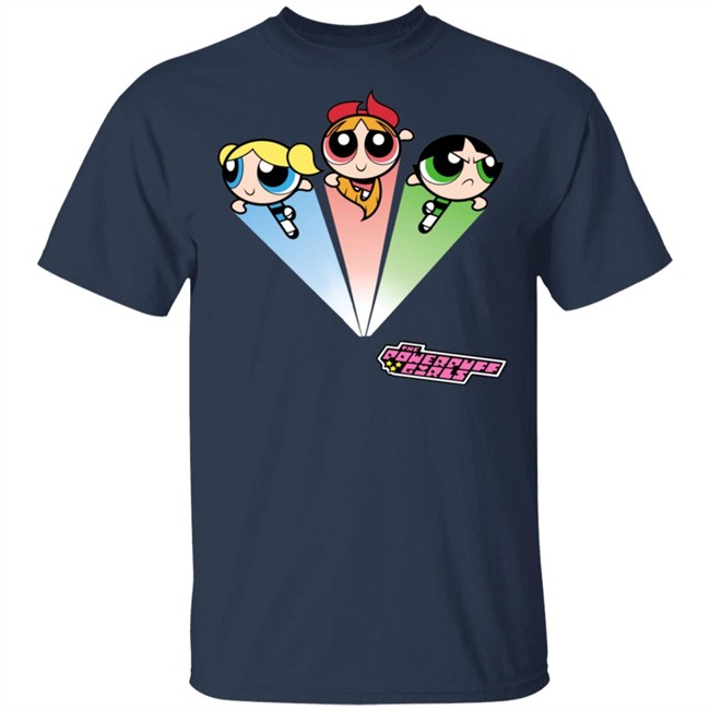 Fifth Sun The Powerpuff Girls Girls' Superhero Shapes T-Shirt Fifth Sun The Powerpuff Girls Girls' Superhero Shapes T-Shirt