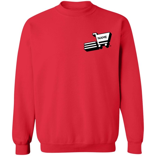 ABCTV Shop Supermarket Sweep Merch Personalized Fleece Sweatshirt