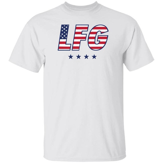 Lfg shirt USA Beat Everybody White T Shirts