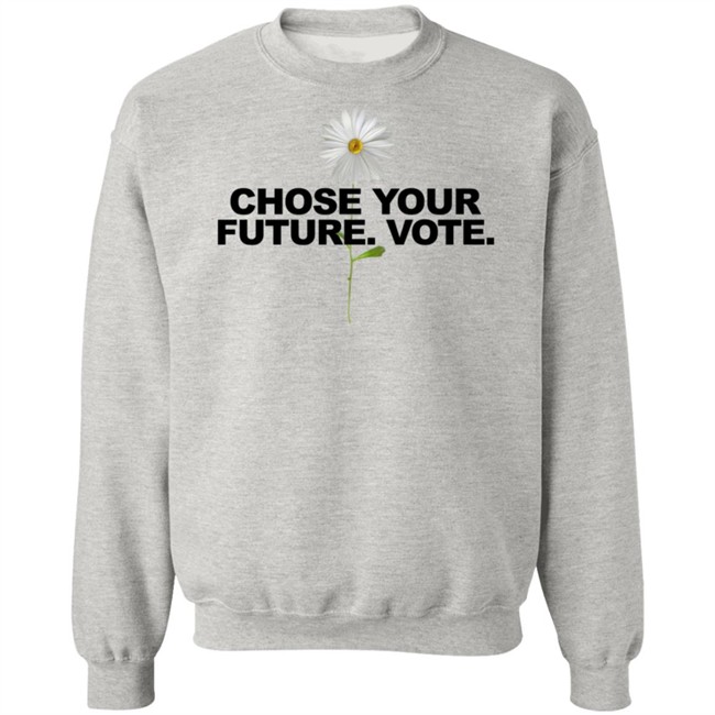 Limited Edition Choose Your Future Vote Chrysanthemum Flowers T Shirt Limited Edition Choose Your Future Vote Chrysanthemum Flowers T Shirt