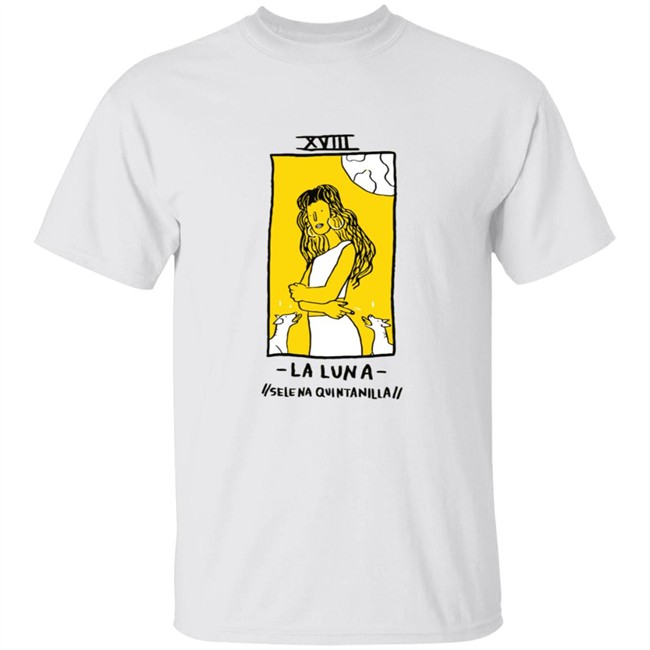 Limited Edition Amalia Andrade El Colgado Merch La Luna Selena T Shirt