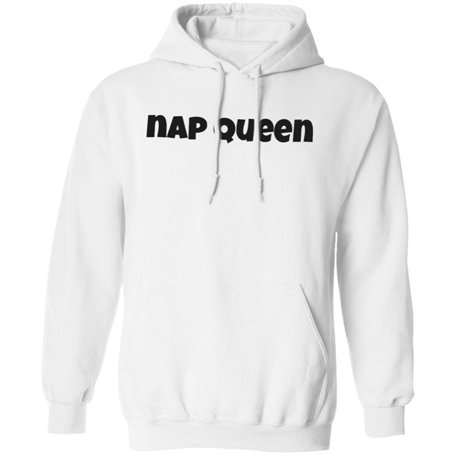 Nap Queen Again Sweatshirt Giant Hoodies White Sweatshirt