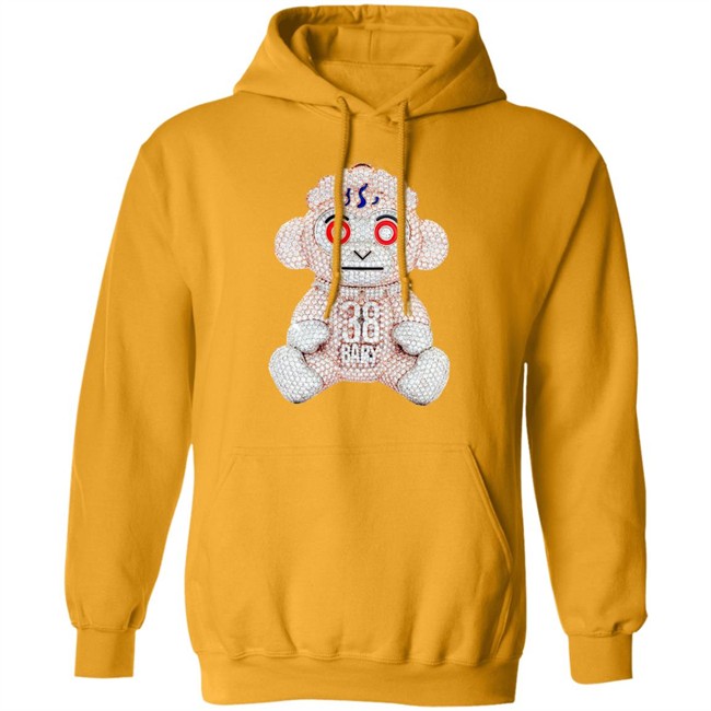 38 Baby Pendant Monkey White Shirt 38 Baby Pendant Monkey White Shirt