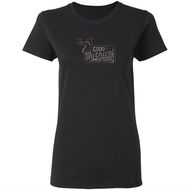 Mythical Merch Gmm Cockatrice Neon Sign Shirt Mythical Merch Gmm Cockatrice Neon Sign Shirt