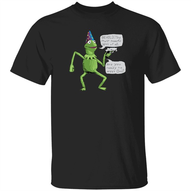 Limited Edition Yer A Wizard Kermit T Shirt