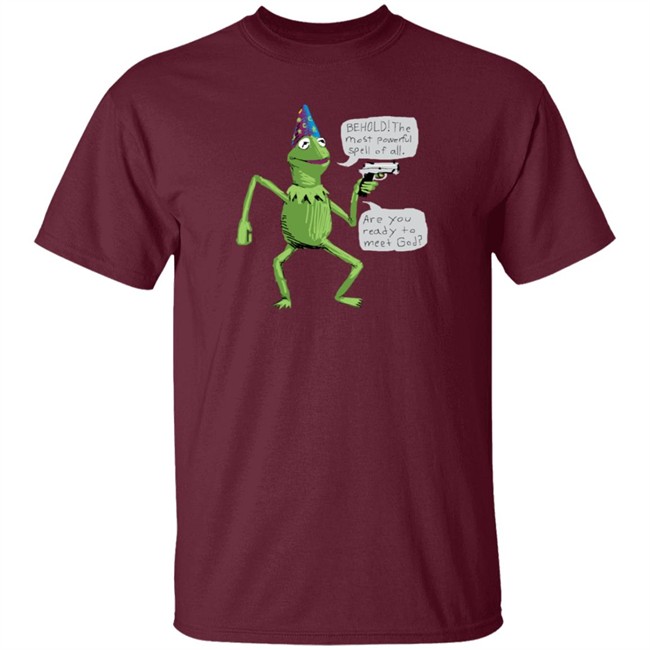 Limited Edition Yer A Wizard Kermit T Shirt Limited Edition Yer A Wizard Kermit T Shirt