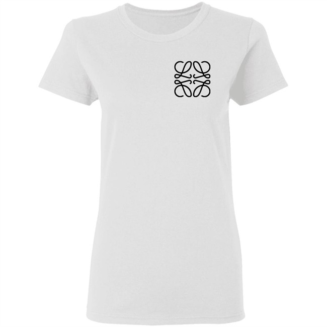 LOEWE Anagram Shirt Anagram whiteT shirts LOEWE Anagram Shirt Anagram whiteT shirts