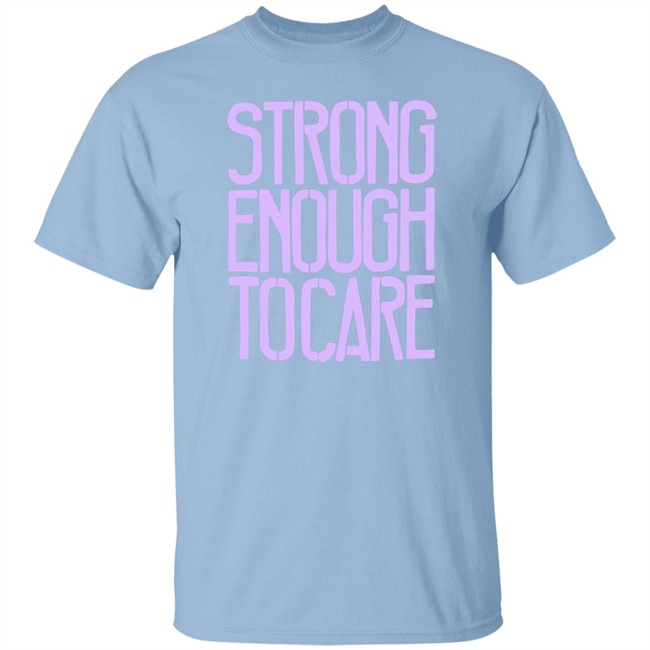 Marc Hundley Strong Enough Tocare Tee Shirt Marc Hundley Strong Enough Tocare Tee Shirt