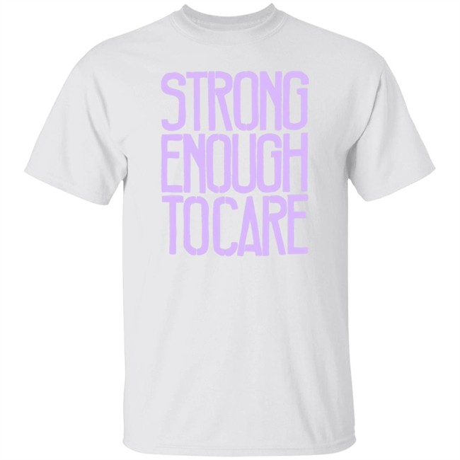 Marc Hundley Strong Enough Tocare Tee Shirt Marc Hundley Strong Enough Tocare Tee Shirt