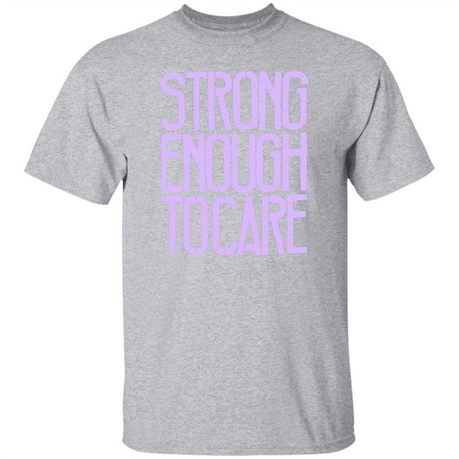 Marc Hundley Strong Enough Tocare Tee Shirt Marc Hundley Strong Enough Tocare Tee Shirt