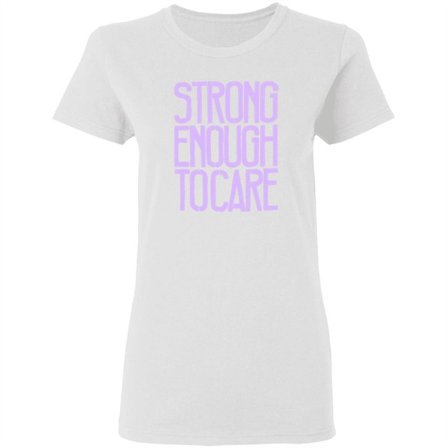 Marc Hundley Strong Enough Tocare Tee Shirt Marc Hundley Strong Enough Tocare Tee Shirt