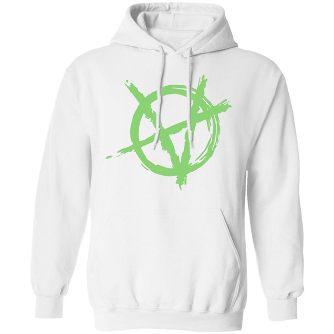 VETEMENTS ANARCHY Hoodie Anarchy Hoody White Sweatshirt