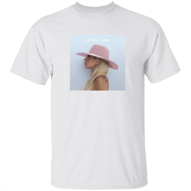 Lady Gaga Joanne Album Cover White T Shirt Lady Gaga Joanne Album Cover White T Shirt