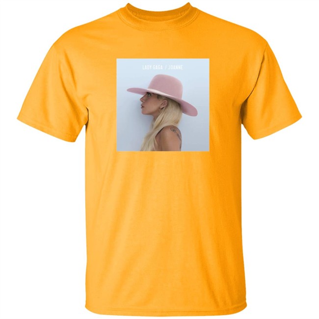 Lady Gaga Joanne Album Cover White T Shirt Lady Gaga Joanne Album Cover White T Shirt