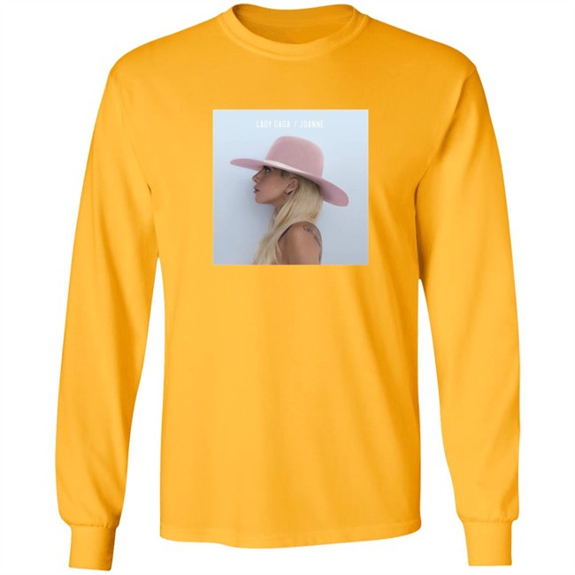 Lady Gaga Joanne Album Cover White T Shirt Lady Gaga Joanne Album Cover White T Shirt