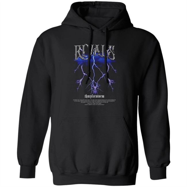 Rivals Thunderstorm Black Tee Shirt Rivals Thunderstorm Black Tee Shirt